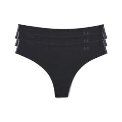 Under Armour Womens Pure Stretch Thong Briefs 3 Pack