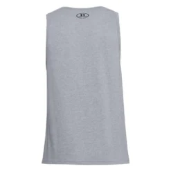 Under Armour Mens Sportstyle Logo Tank -Under Armour Shop Rebel 56651401 04 grey hi res