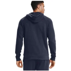 Under Armour Mens Rival Cotton Hoodie -Under Armour Shop Rebel 59248901 02 navy hi res