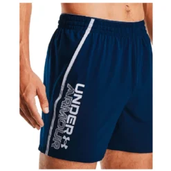 Under Armour Mens Qualifier 5 Inch Running Shorts -Under Armour Shop Rebel 60270301 03 navy hi res