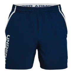 Under Armour Mens Qualifier 5 Inch Running Shorts -Under Armour Shop Rebel 60270301 04 navy hi res