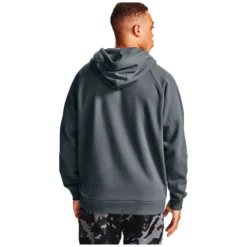 Under Armour Mens Rival Cotton Hoodie Grey S -Under Armour Shop Rebel 60273001 02 grey hi res
