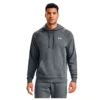 Under Armour Mens Rival Cotton Hoodie Grey S