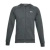 Under Armour Mens Rival Full Zip Cotton Hoodie