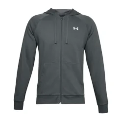 Under Armour Mens Rival Full Zip Cotton Hoodie