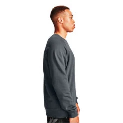 Under Armour Mens Rival Cotton Sweatshirt -Under Armour Shop Rebel 60273501 03 grey hi res