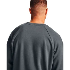 Under Armour Mens Rival Cotton Sweatshirt -Under Armour Shop Rebel 60273501 04 grey hi res