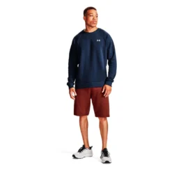 Under Armour Mens Rival Cotton Sweatshirt -Under Armour Shop Rebel 60273601 02 navy hi res