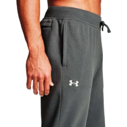 Under Armour Mens Rival Cotton Track Pants -Under Armour Shop Rebel 60273801 03 grey hi res