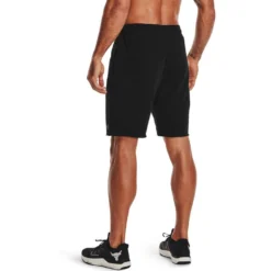 Under Armour Mens Project Rock Terry Shorts -Under Armour Shop Rebel 60275201 03 black hi res