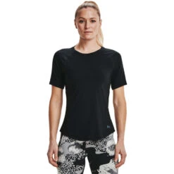 Under Armour Womens UA Rush Tee -Under Armour Shop Rebel 60306301 01 black hi res