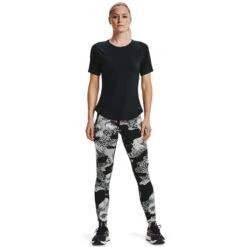 Under Armour Womens UA Rush Tee -Under Armour Shop Rebel 60306301 02 black hi res