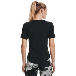 Under Armour Womens UA Rush Tee -Under Armour Shop Rebel 60306301 05 black hi res