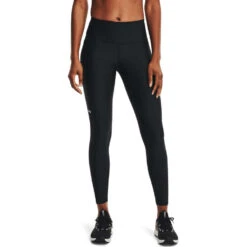 Under Armour Womens HeatGear No-Slip Waistband Full Length Tights -Under Armour Shop Rebel 60307701 01 black hi res