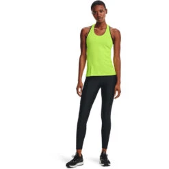 Under Armour Womens HeatGear No-Slip Waistband Full Length Tights -Under Armour Shop Rebel 60307701 02 black hi res