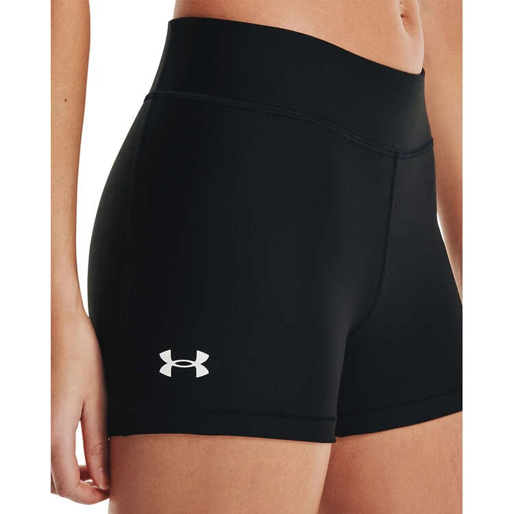 Under Armour Womens HeatGear Armour Shorty Shorts 3 Under Armour Womens HeatGear Armour Shorty Shorts - Image 3