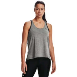 Under Armour Womens Knockout Mesh Back Tank -Under Armour Shop Rebel 60310301 01 grey hi res