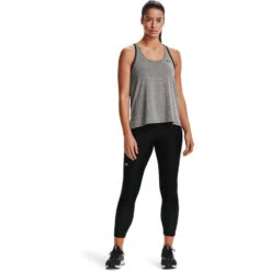 Under Armour Womens Knockout Mesh Back Tank -Under Armour Shop Rebel 60310301 04 grey hi res