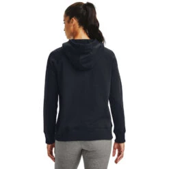 Under Armour Womens Rival Fleece HB Hoodie -Under Armour Shop Rebel 60313401 02 black hi res