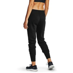 Under Armour Womens UA Rival Fleece Jogger Pant Black XS -Under Armour Shop Rebel 60314301 03 black hi res