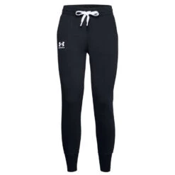 Under Armour Womens UA Rival Fleece Jogger Pant Black XS