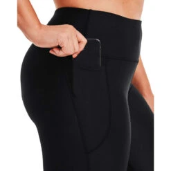 Under Armour Womens HeatGear No-Slip Ankle Tights Plus -Under Armour Shop Rebel 60407101 01 black hi res