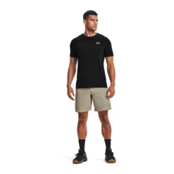 Under Armour Mens Seamless Tee -Under Armour Shop Rebel 60561001 01 black hi res