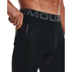 Under Armour Mens HeatGear Armour 3/4 Tights -Under Armour Shop Rebel 60579601 01 black hi res