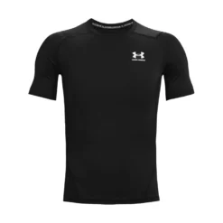 Under Armour Mens HeatGear Armour Compression Tee -Under Armour Shop Rebel 60597501 02 black hi res
