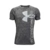 Under Armour Boys Tech Split Logo Hybrid Tee