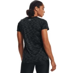 Under Armour Womens UA Tech Dash Tee 8 Under Armour Womens UA Tech Dash Tee -Under Armour Shop Rebel 61204901 02 black hi res