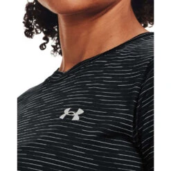 Under Armour Womens UA Tech Dash Tee 9 Under Armour Womens UA Tech Dash Tee -Under Armour Shop Rebel 61204901 03 black hi res