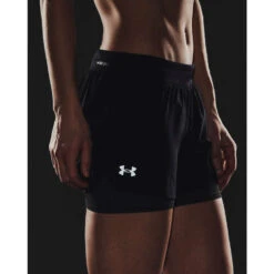 Under Armour Womens Iso-Chill 2 In 1 Shorts -Under Armour Shop Rebel 61209701 05 black hi res