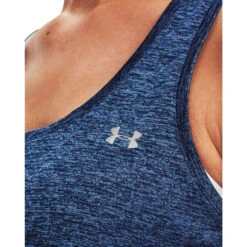 Under Armour Womens Tech Twist Tank Blue XS -Under Armour Shop Rebel 61211501 03 blue hi res