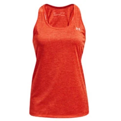 Under Armour Womens Tech Twist Tank Orange XS