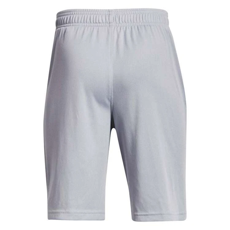 Under Armour Boys Prototype 2 Logo Shorts Grey/Black XS XS 2 Under Armour Boys Prototype 2 Logo Shorts Grey/Black XS XS - Image 2