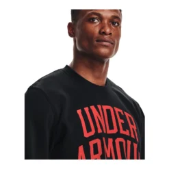 Under Armour Mens Rival Terry Crew Black M -Under Armour Shop Rebel 61250701 02 black hi res