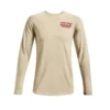 Under Armour Mens Project Rock Iron Paradise Long Sleeve Tee White L