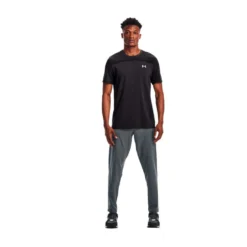 Under Armour Mens UA Woven Track Pants -Under Armour Shop Rebel 61264001 01 grey hi res