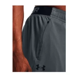 Under Armour Mens UA Woven Track Pants -Under Armour Shop Rebel 61264001 02 grey hi res