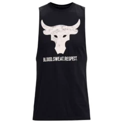 Under Armour Mens Project Rock Brahma Bull Tank Black S -Under Armour Shop Rebel 61264701 01 black hi res