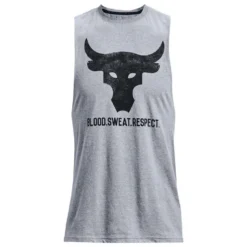 Under Armour Mens Project Rock Brahma Bull Tank 6 Under Armour Mens Project Rock Brahma Bull Tank -Under Armour Shop Rebel 61264801 01 grey hi res