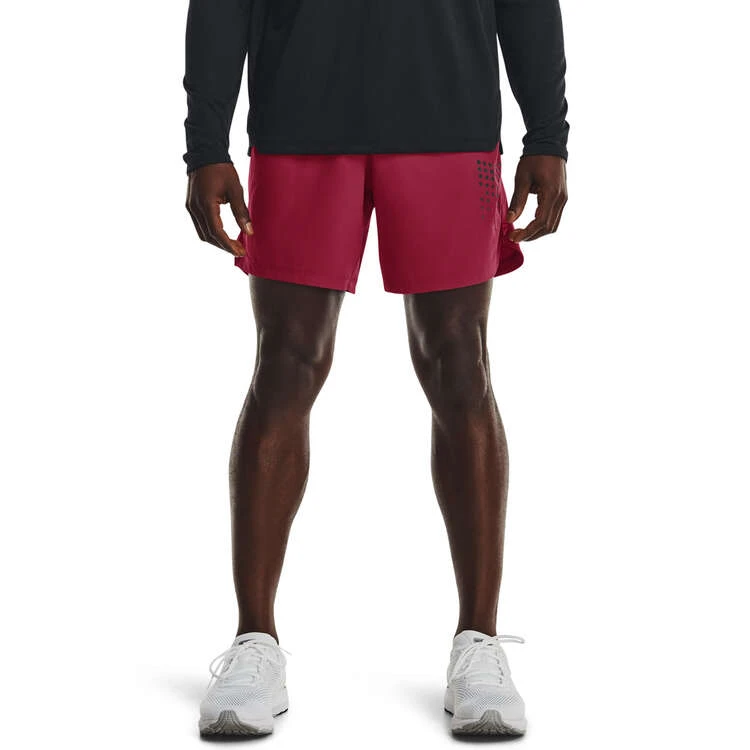 Under Armour Mens UA Speedpocket 7inch Running Shorts Black M 1 Under Armour Mens UA Speedpocket 7inch Running Shorts Black M