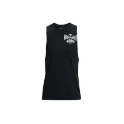 Under Armour Project Rock Hardest Worker Tank -Under Armour Shop Rebel 62329801 04 black hi res