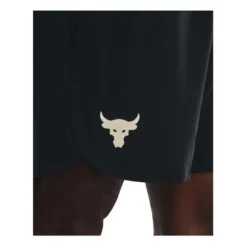 Under Armour Project Rock Mens Woven Shorts Black S -Under Armour Shop Rebel 62330701 01 black hi res