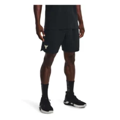 Under Armour Project Rock Mens Woven Shorts Black S