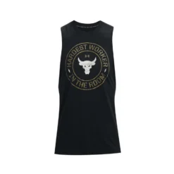 Under Armour Shop 19 Under Armour Project Rock Mens Hardest Worker Tank Black S