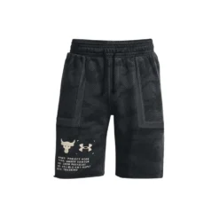 Under Armour Project Rock Heavyweight Terry Shorts Black S