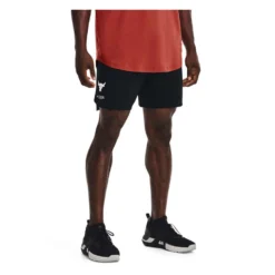 Under Armour Project Rock Mens Mesh Shorts Black S
