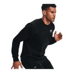 Under Armour Mens UA Rival Fleece Crew -Under Armour Shop Rebel 62332301 02 black hi res